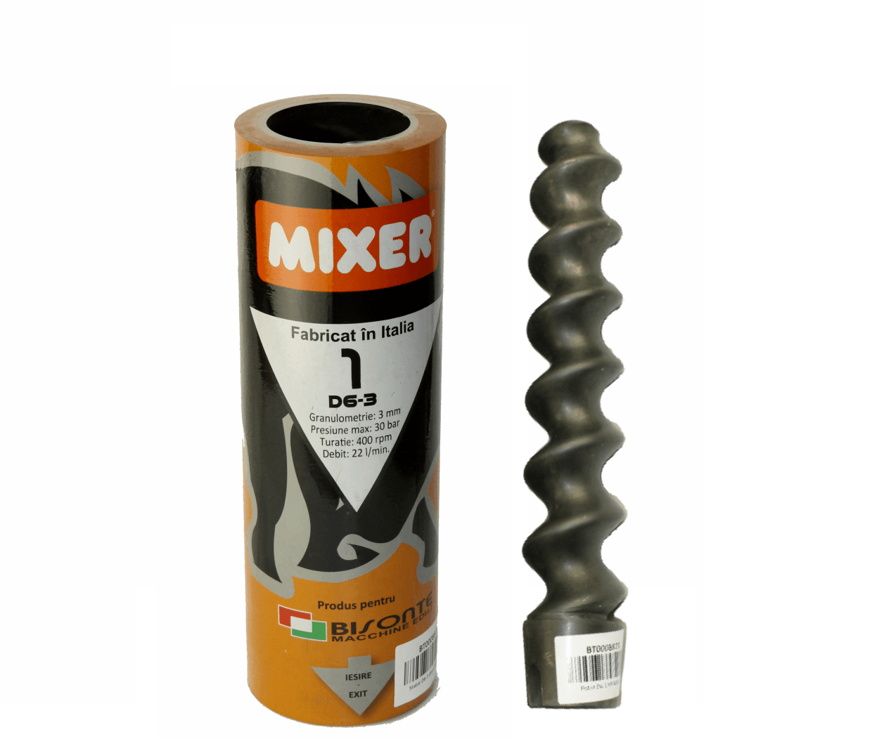 Set Rotor + Stator MIXER 1 Italia D6-3 DREPT Set Rotor + Stator MIXER 1 Italia D6-3 DREPT